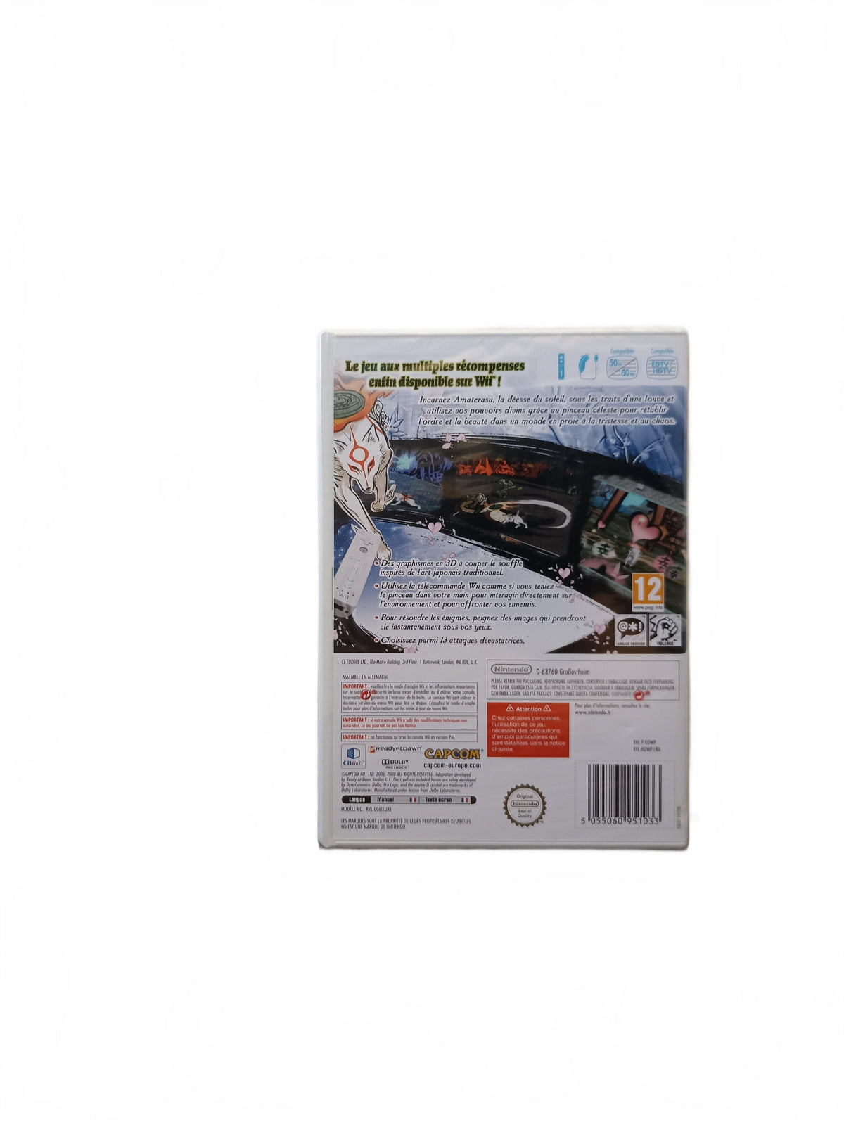 Okami blister Wii