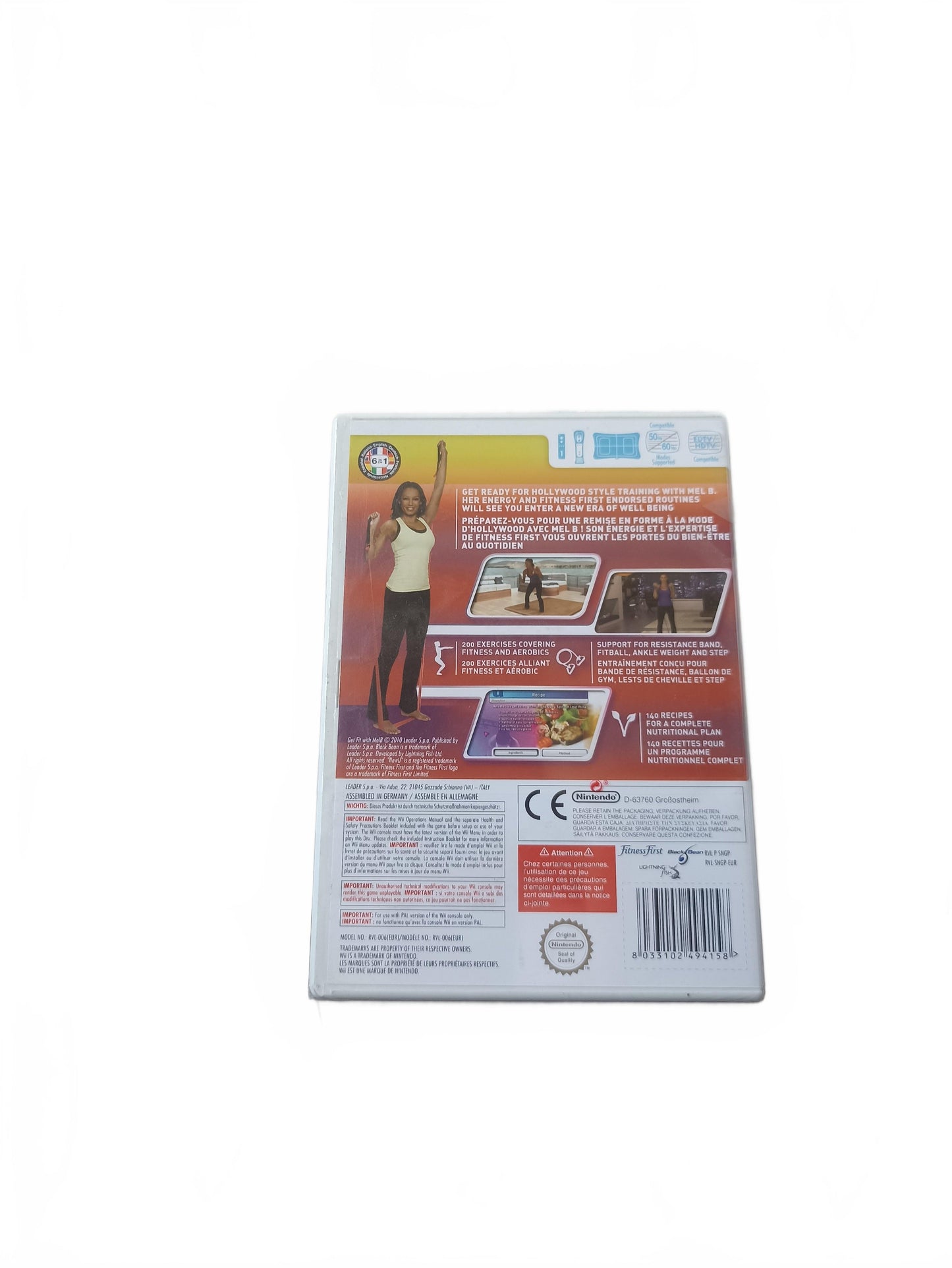 Get Fit with Mel B blister Wii