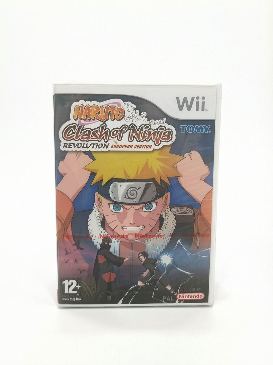 Naruto Clash of Ninja Revolution European Version blister Wii