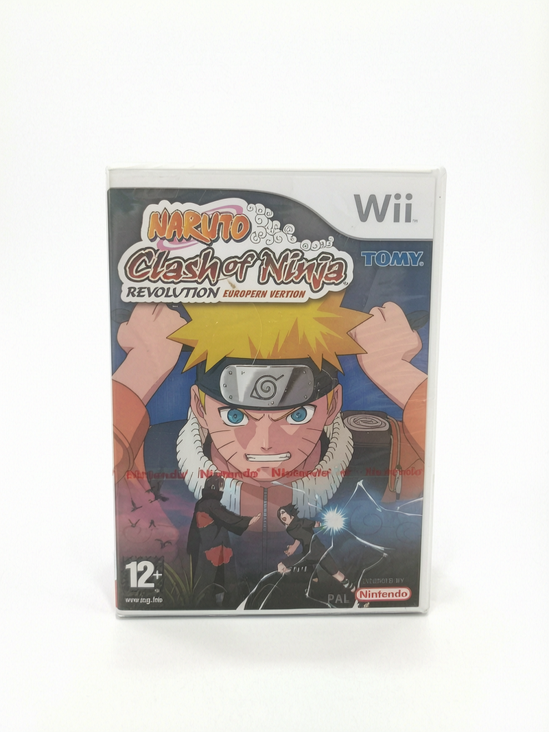 Naruto Clash of Ninja Revolution European Version blister Wii