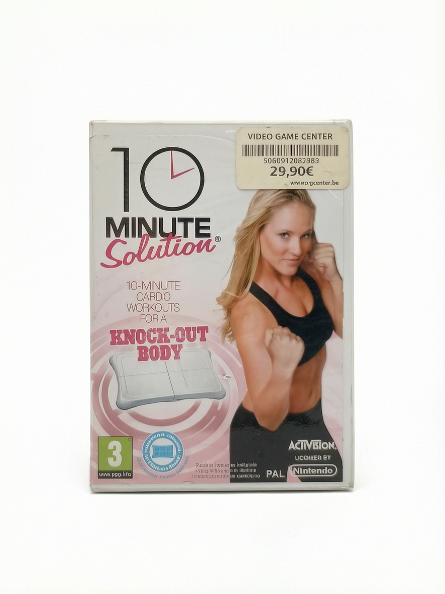 10 Minute Solution blister Wii