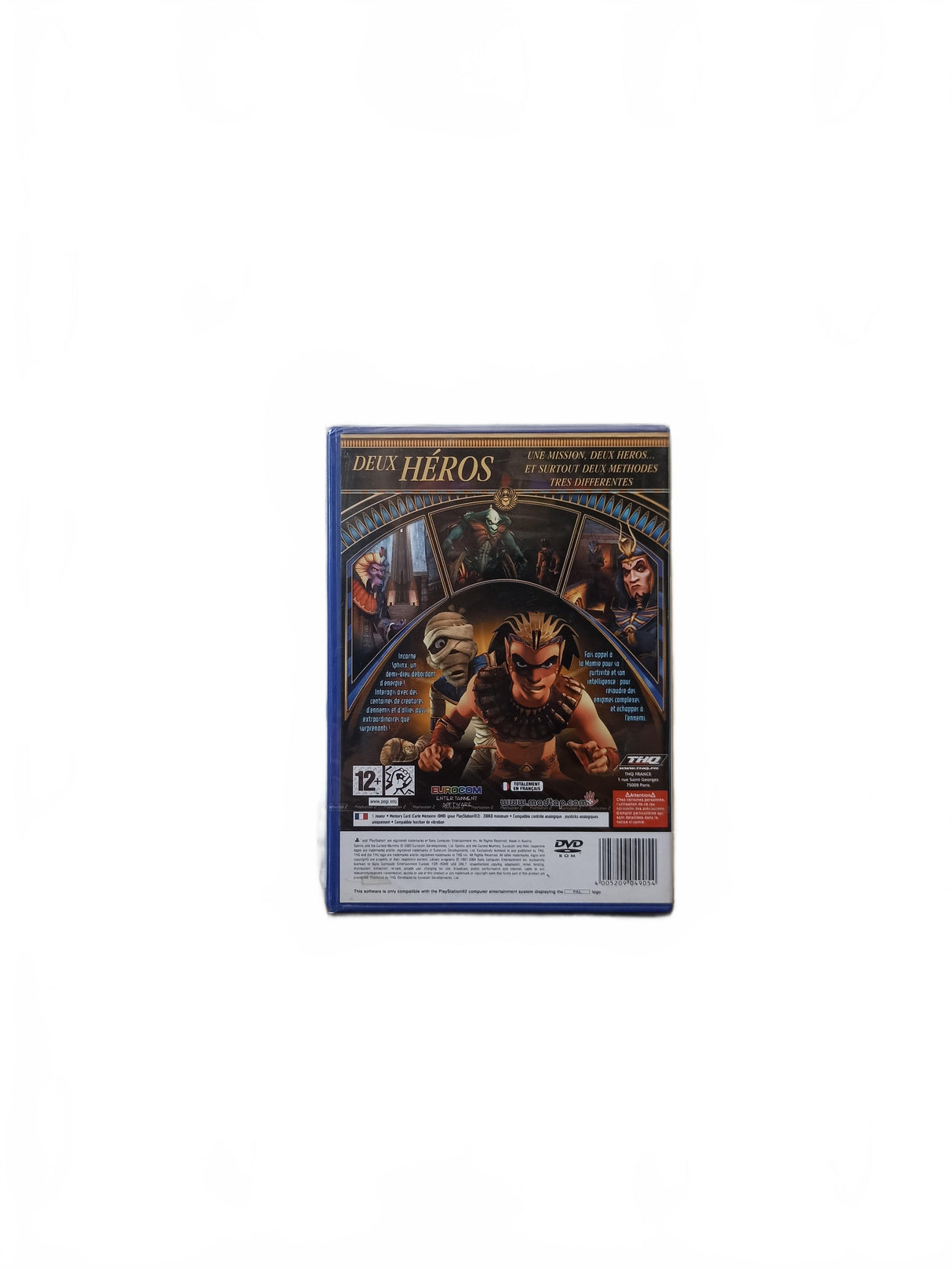 Sphinx et la malédiction de la Momie blister ps2