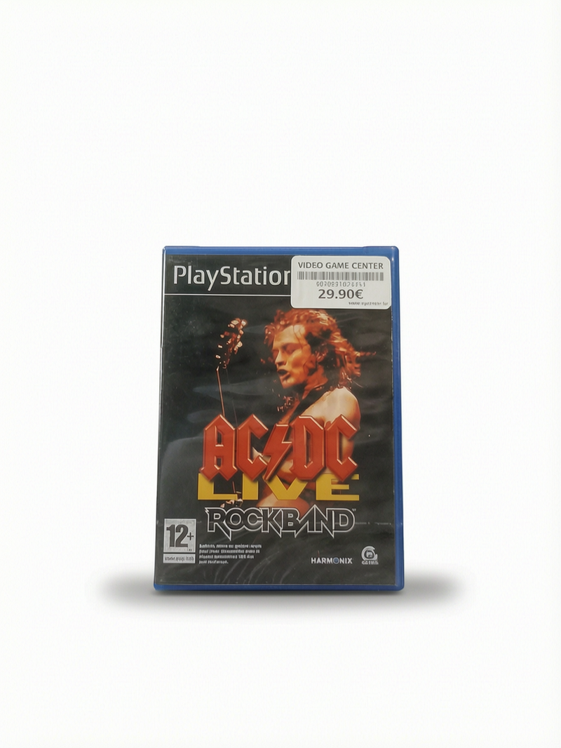AC/DC LIVE : Rock Band blister ps2