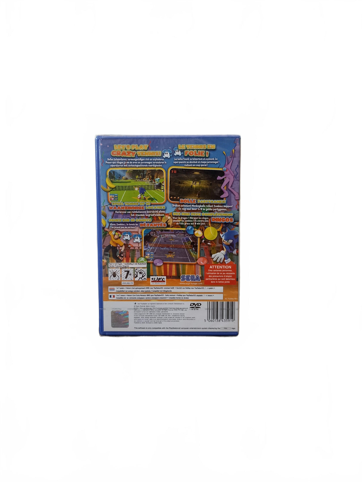 SEGA Superstars Tennis blister ps2