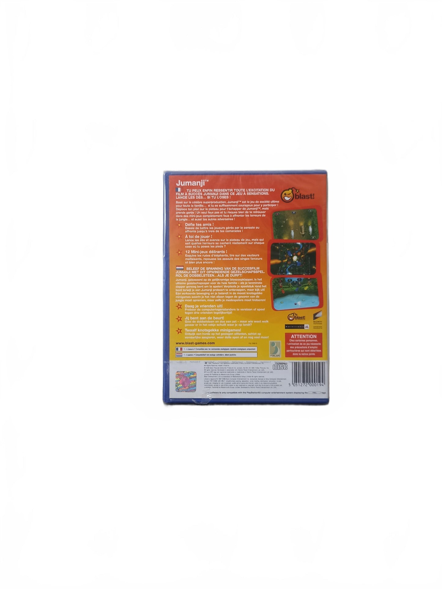 Jumanji blister ps2