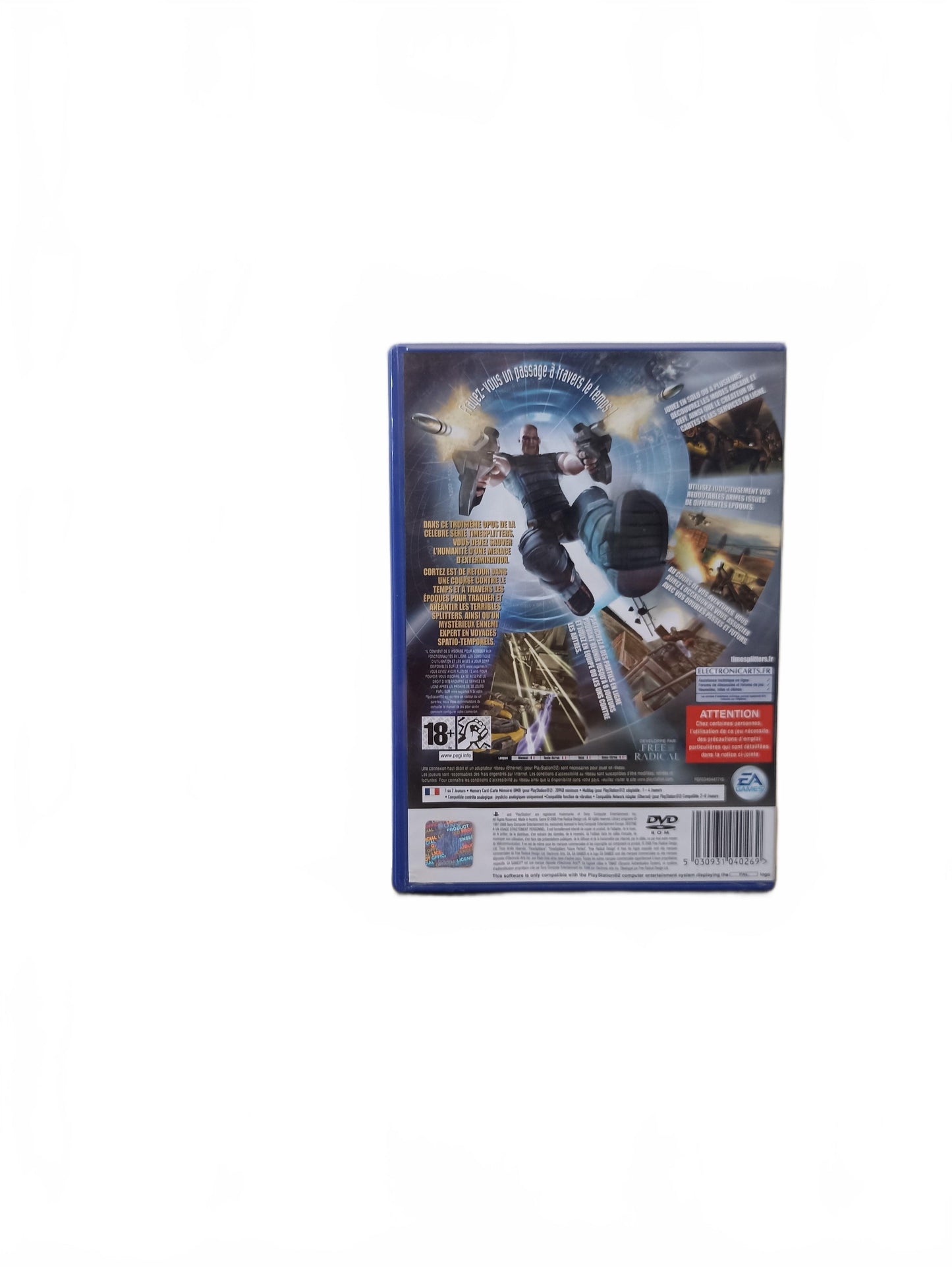 TimeSplitters Future Perfect blister ps2