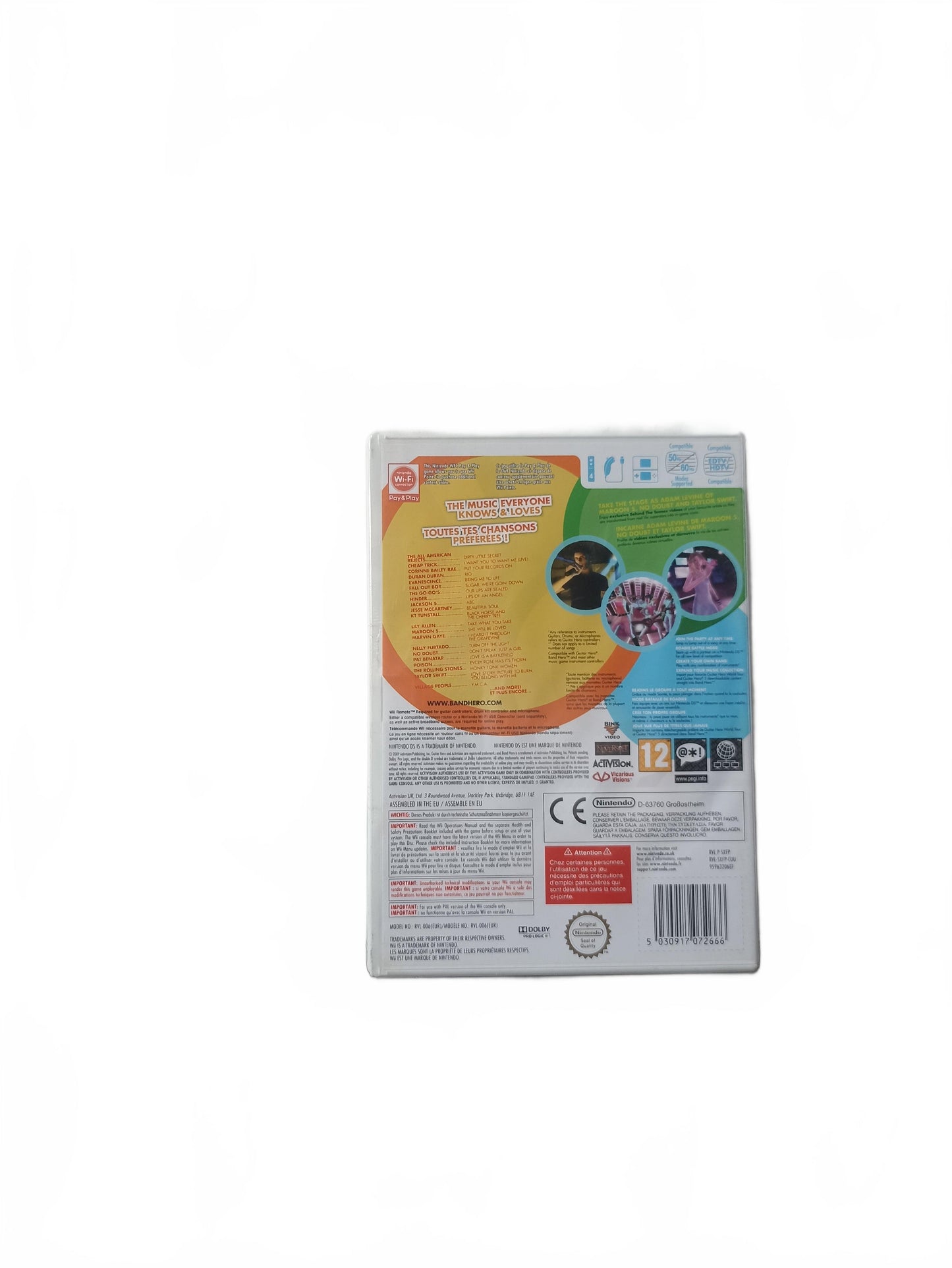 Band Hero Reblister Wii