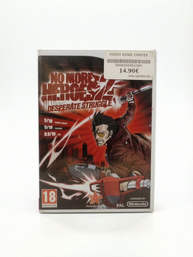 No More Heroes 2: Desperate Struggle blister Wii
