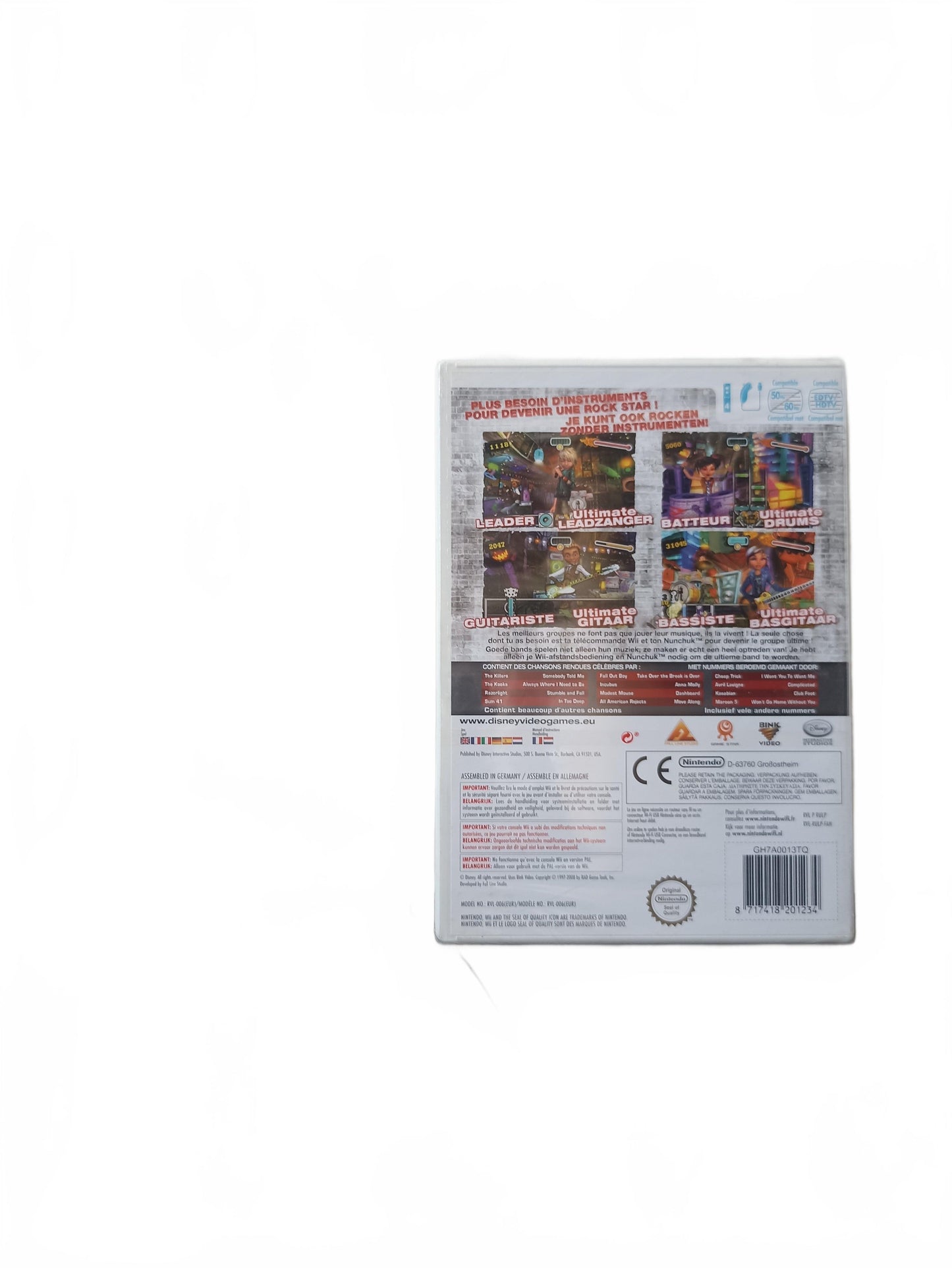Ultimate Band blister Wii