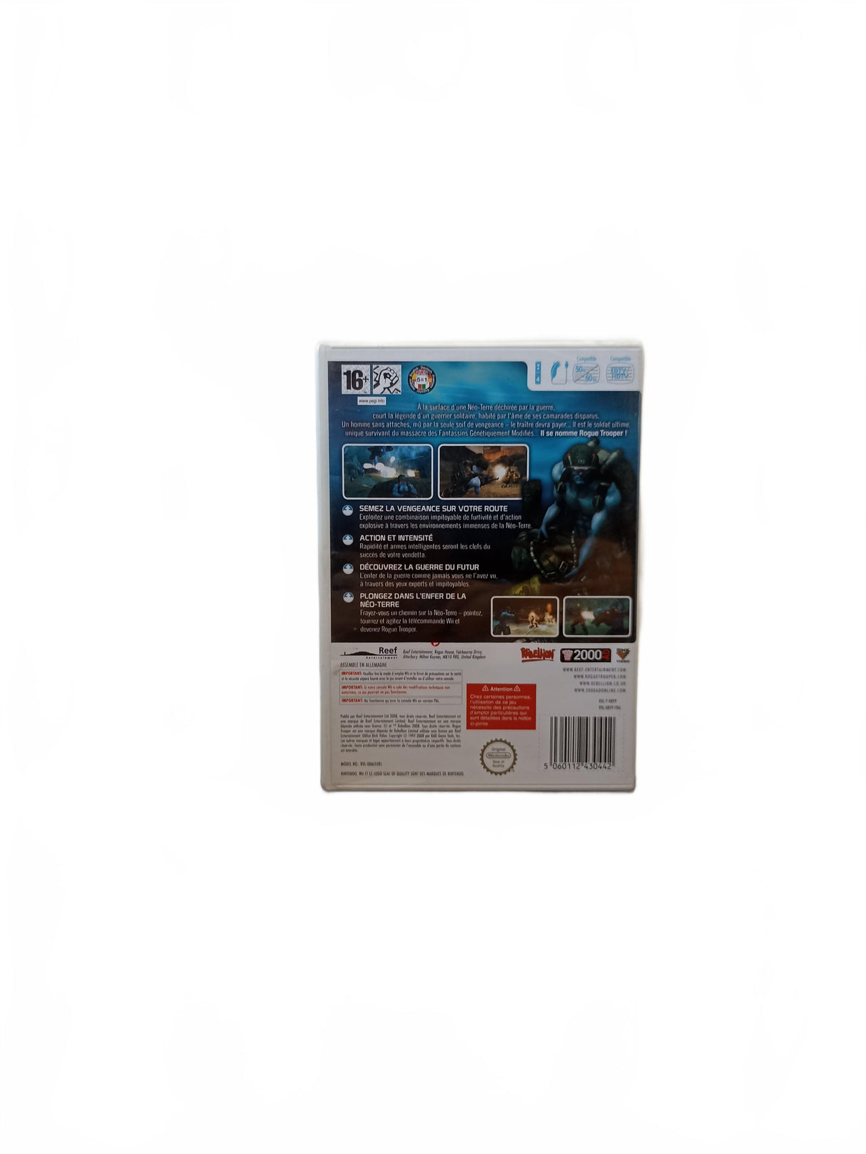 Rogue Trooper: Quartz Zone Massacre blister Wii