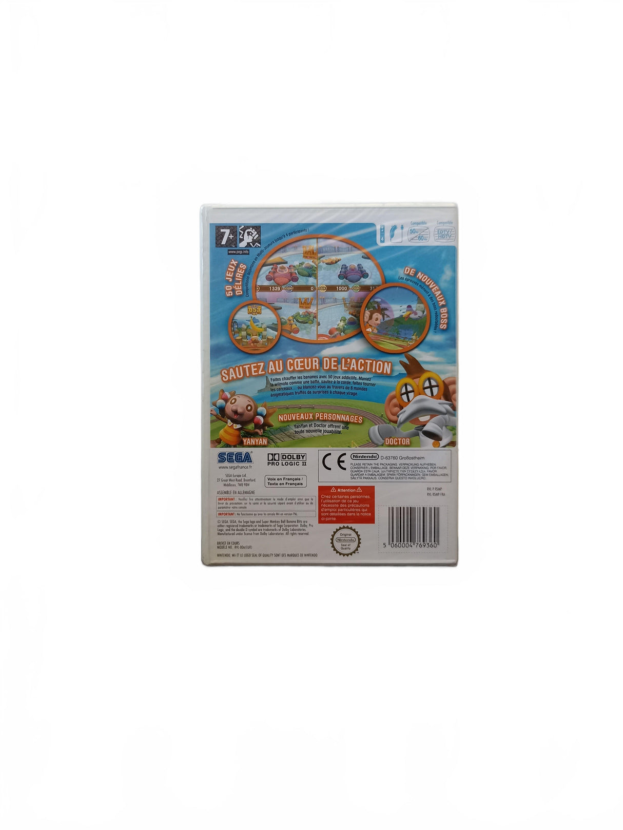 Super Monkey Ball Banana Blitz blister Wii