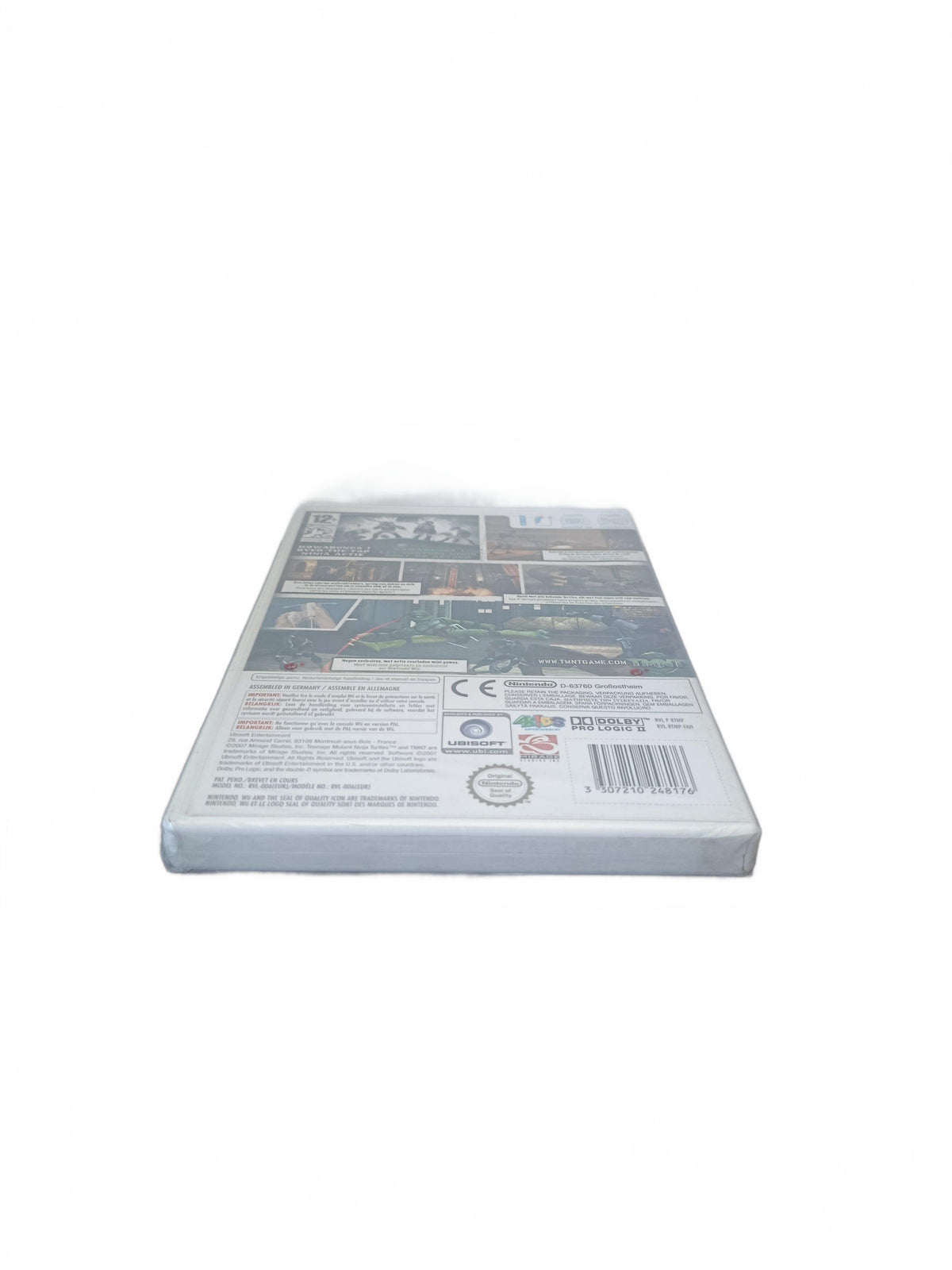 TMNT Teenage Mutant Ninja Turtles blister Wii