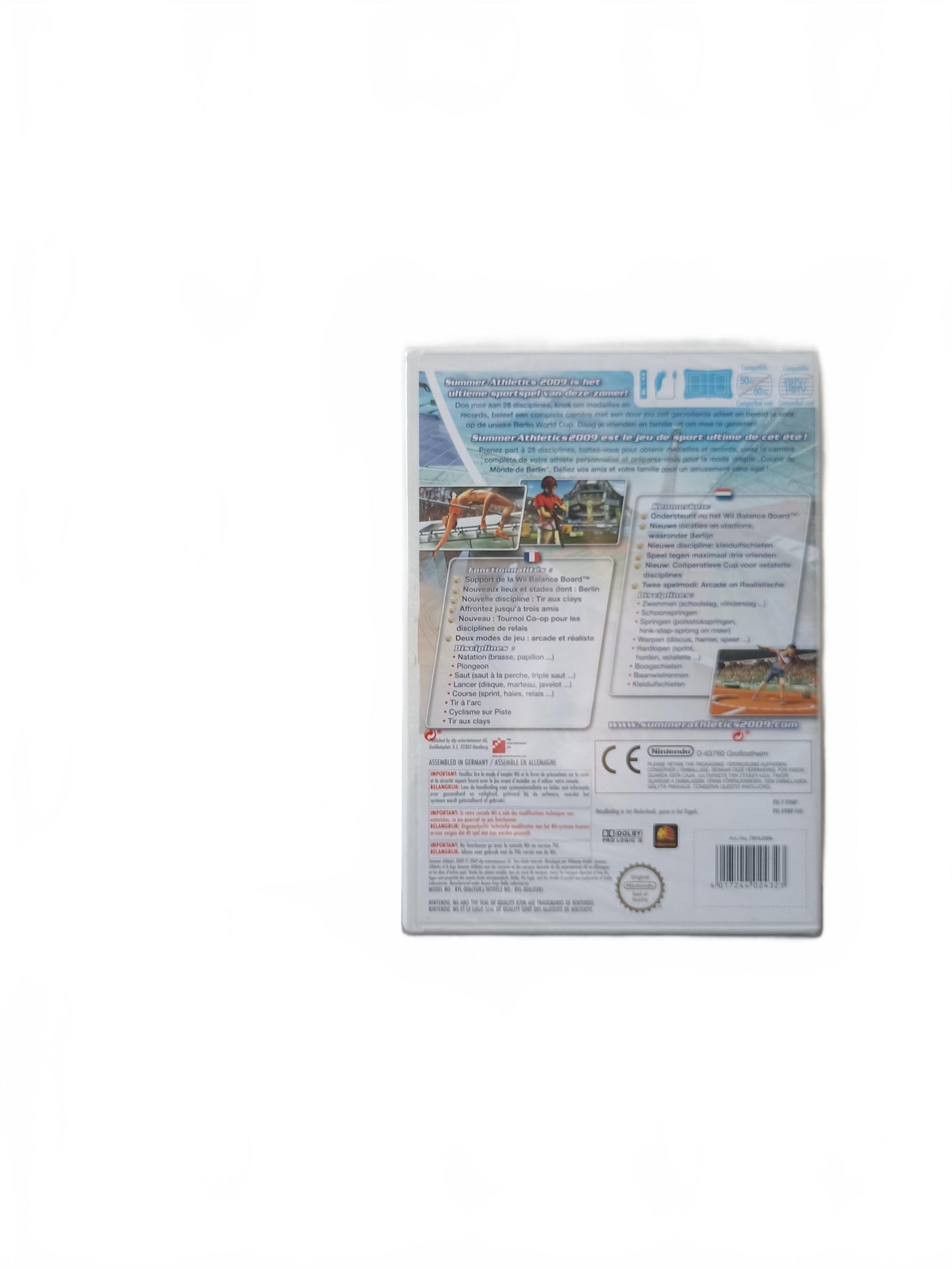 Summer Athletics blister Wii