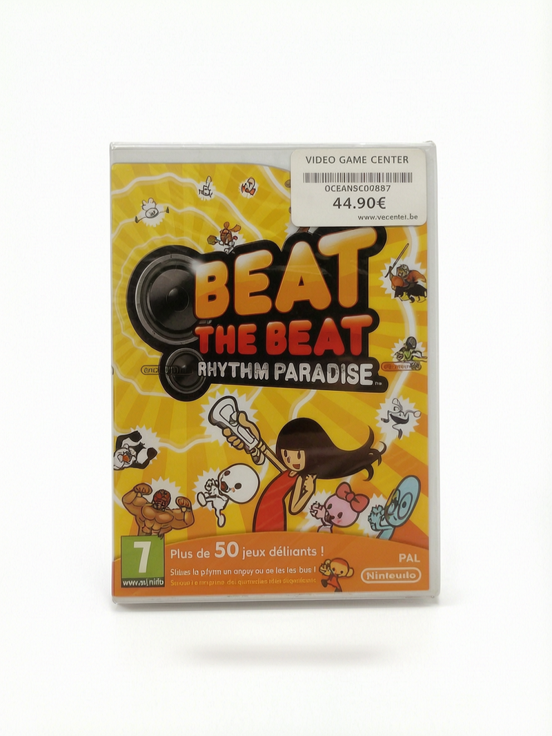 Beat the Beat: Rhythm Paradise blister Wii