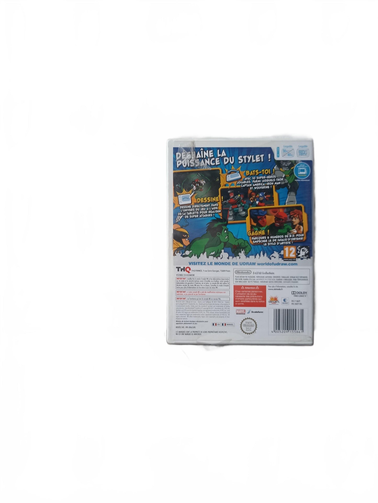 Marvel Super Hero Squad blister Wii