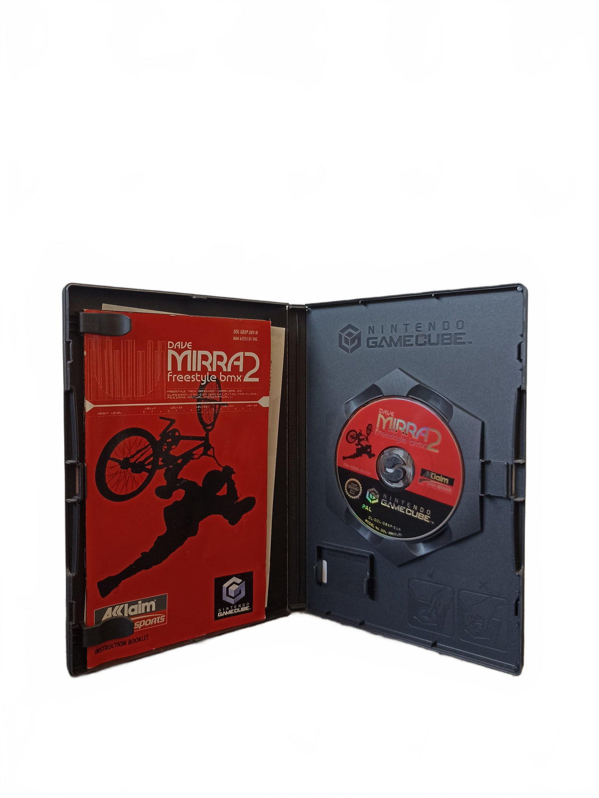 Dave Mirra Freestyle BMX 2 Nintendo GameCube version ETR Complet