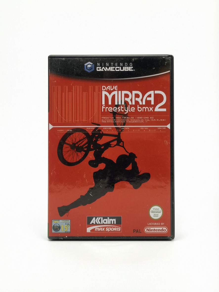 Dave Mirra Freestyle BMX 2 Nintendo GameCube version ETR Complet
