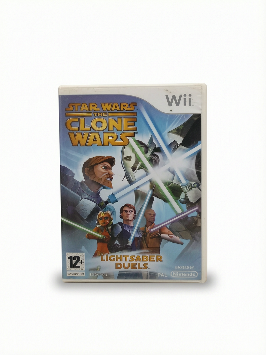Star Wars The Clone Wars Lightsaber Duels Nintendo Wii version ETR Complet