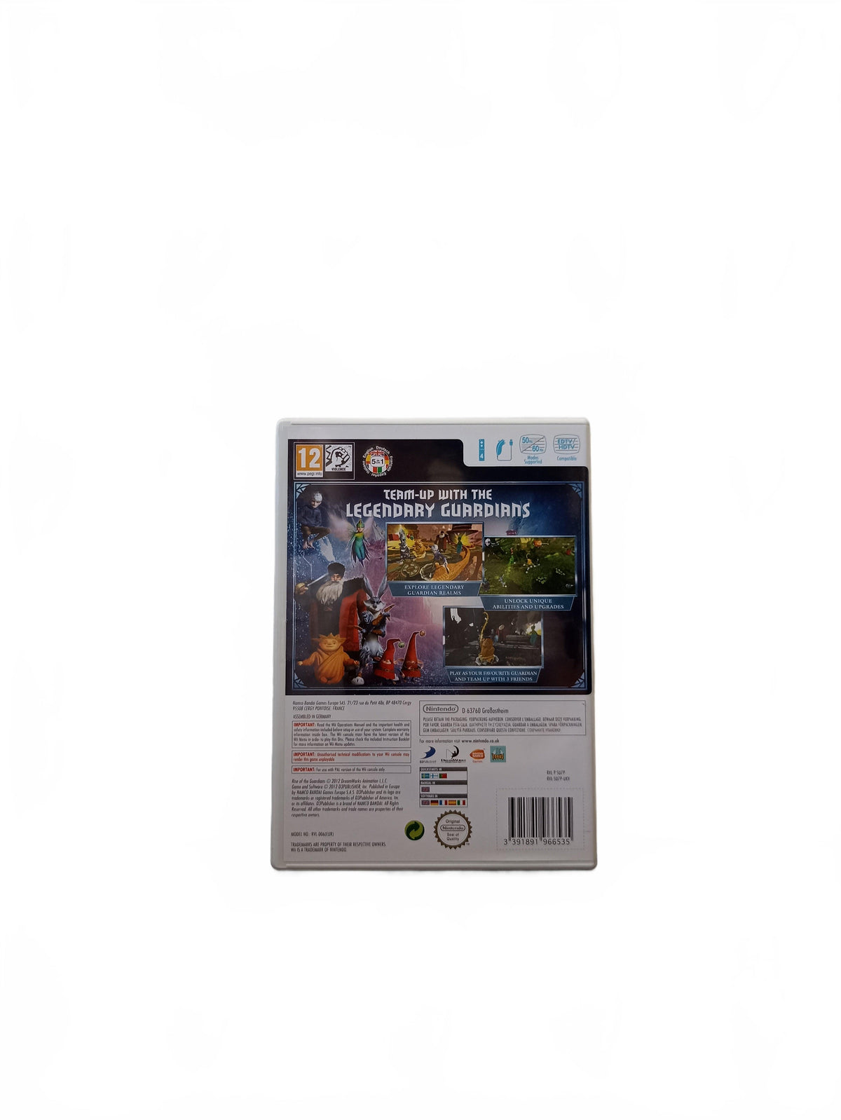 Rise of the Guardians Nintendo Wii version ETR Complet