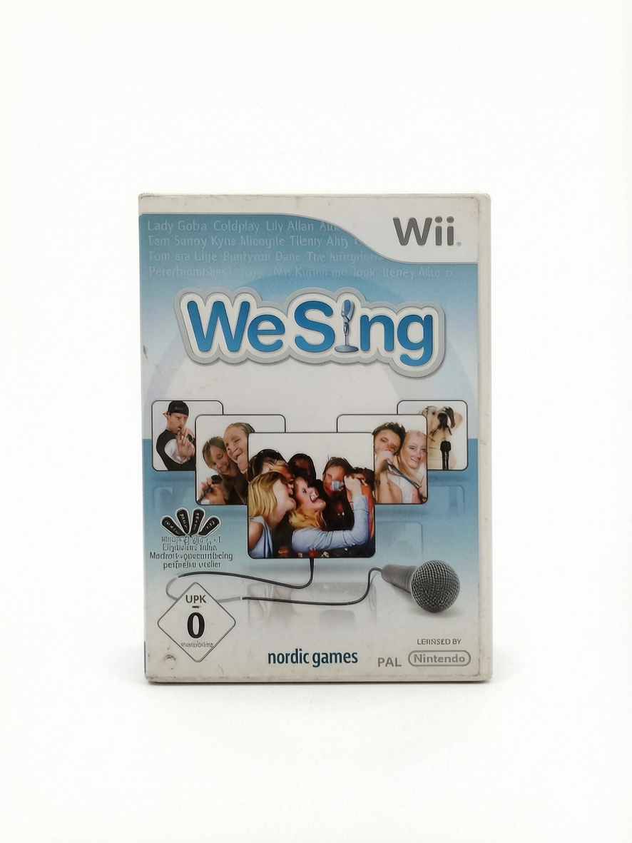 We Sing Nintendo Wii version ETR Complet