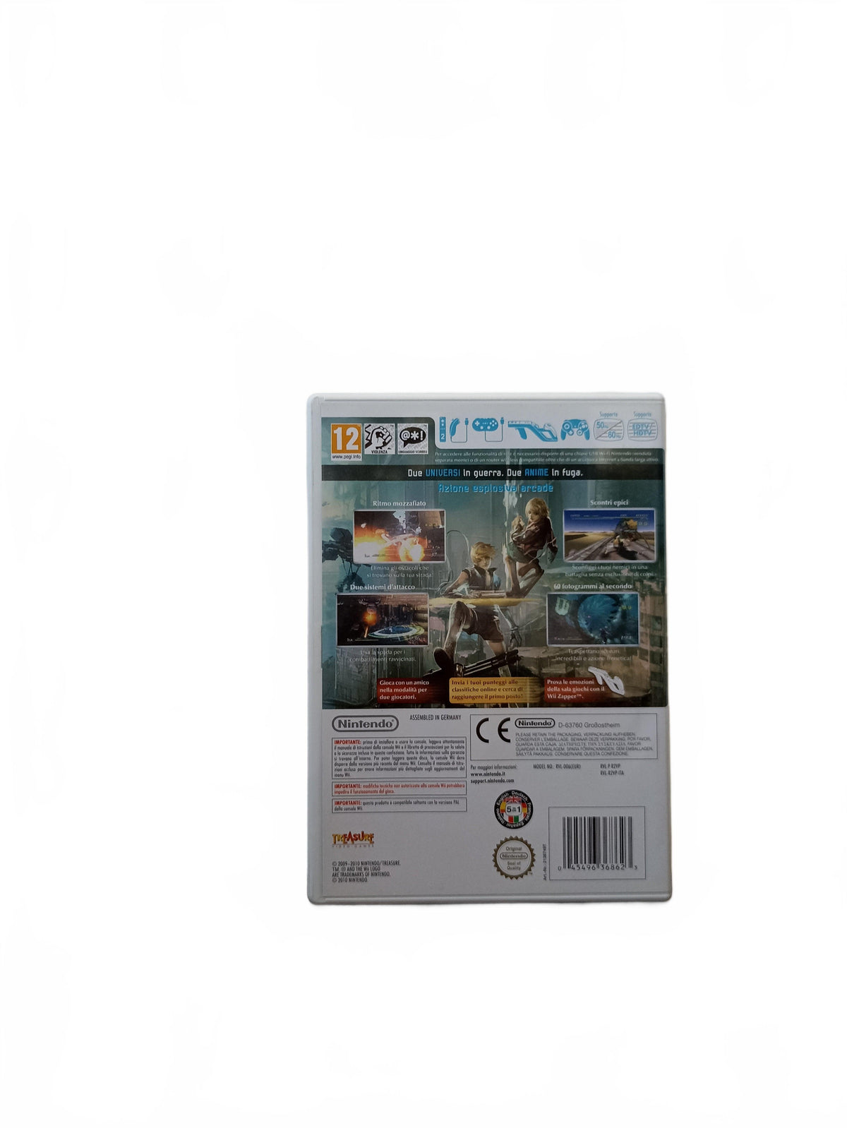 Sin and Punishment Successor of the Skies Nintendo Wii version ETR Complet
