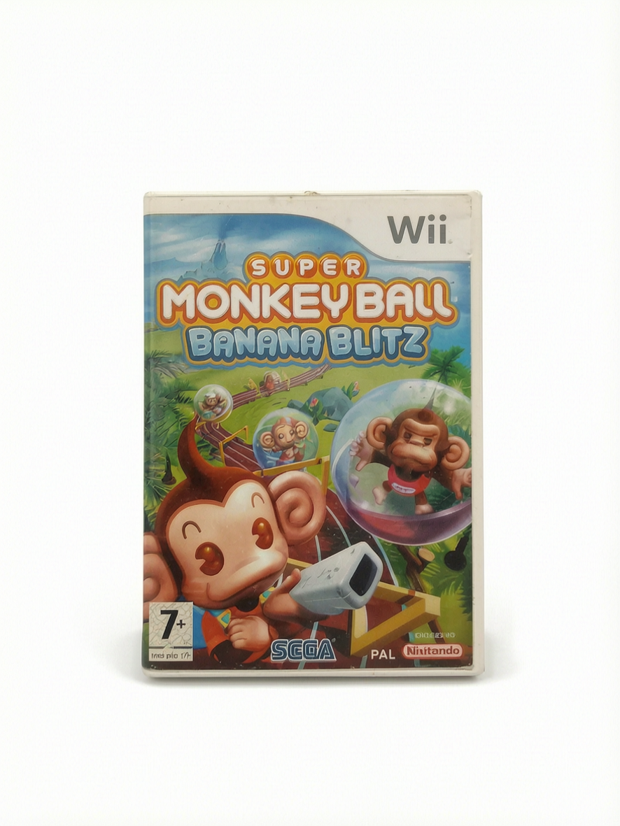 Super Monkey Ball Banana Blitz Nintendo Wii version ETR Complet