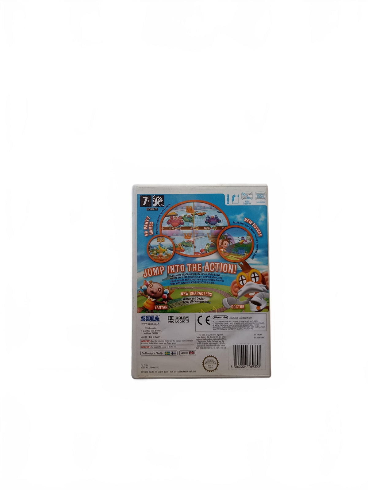 Super Monkey Ball Banana Blitz Nintendo Wii version ETR Complet