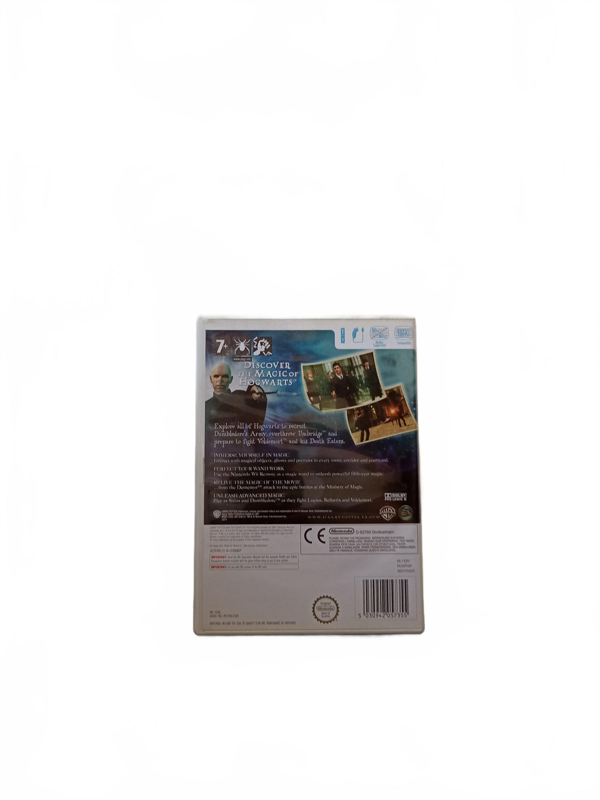 Harry Potter and the Order of the Phoenix Nintendo Wii version ETR Complet