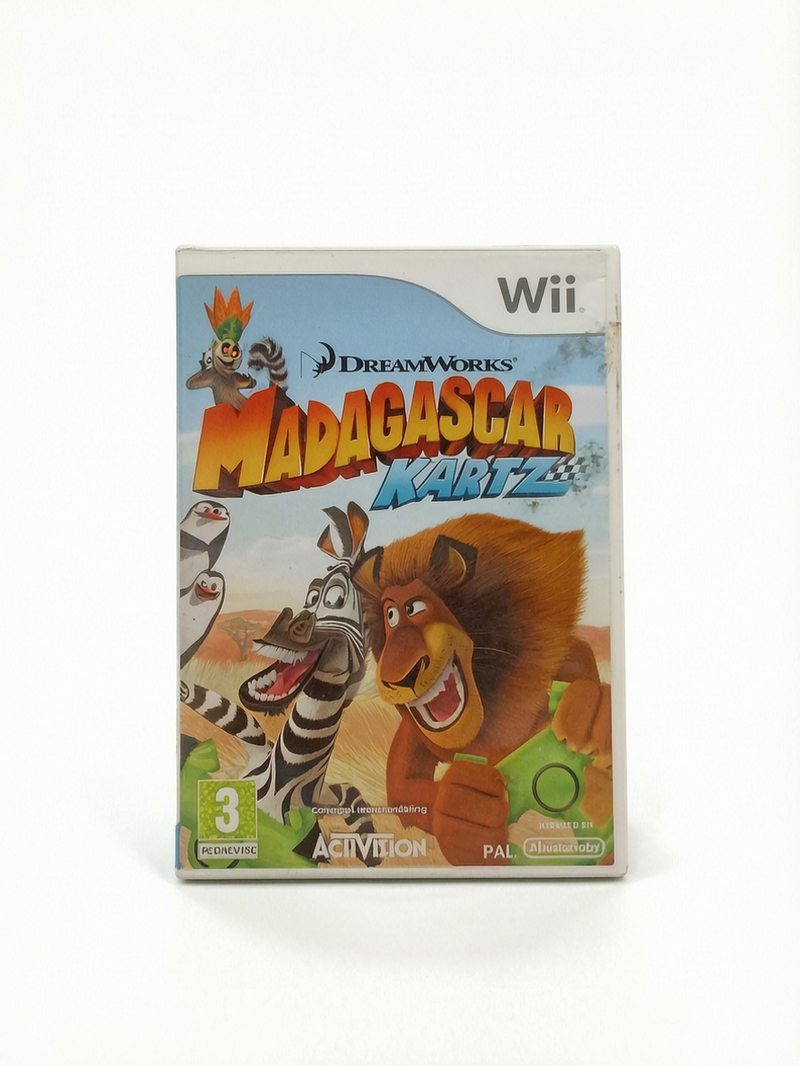 Madagascar Kartz Nintendo Wii version ETR Complet