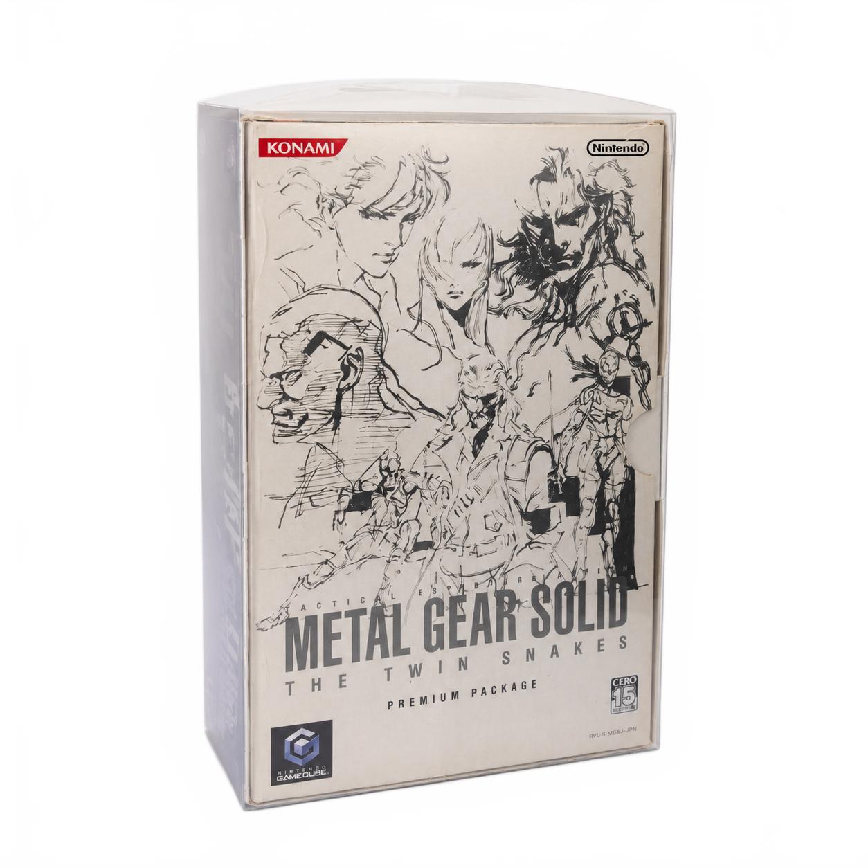Boîtier de protection Console Nintendo GameCube transparent pour coffret collector grand format 24 x 24,5 x 16 cm