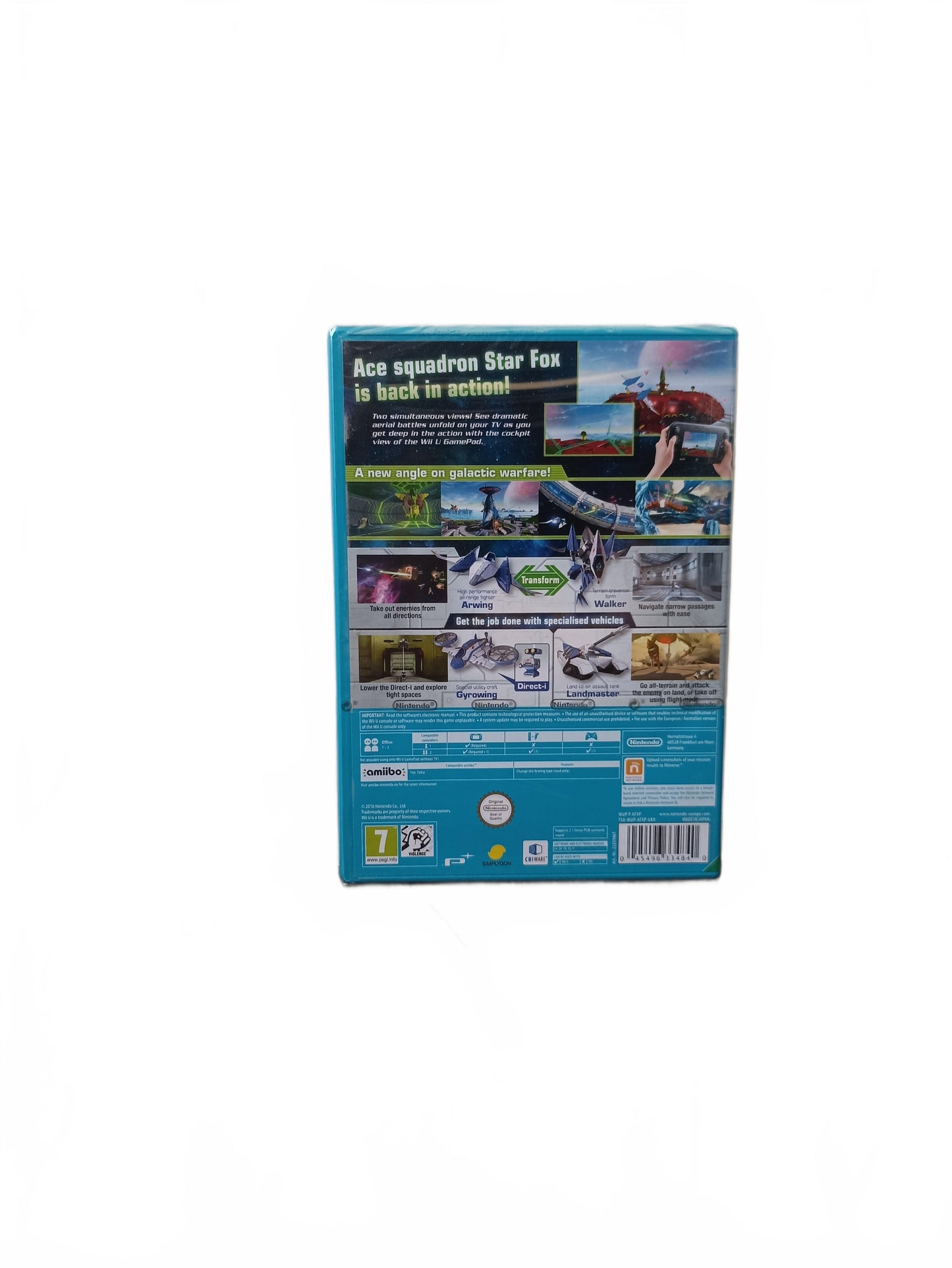 Star Fox Zero blister Wii U