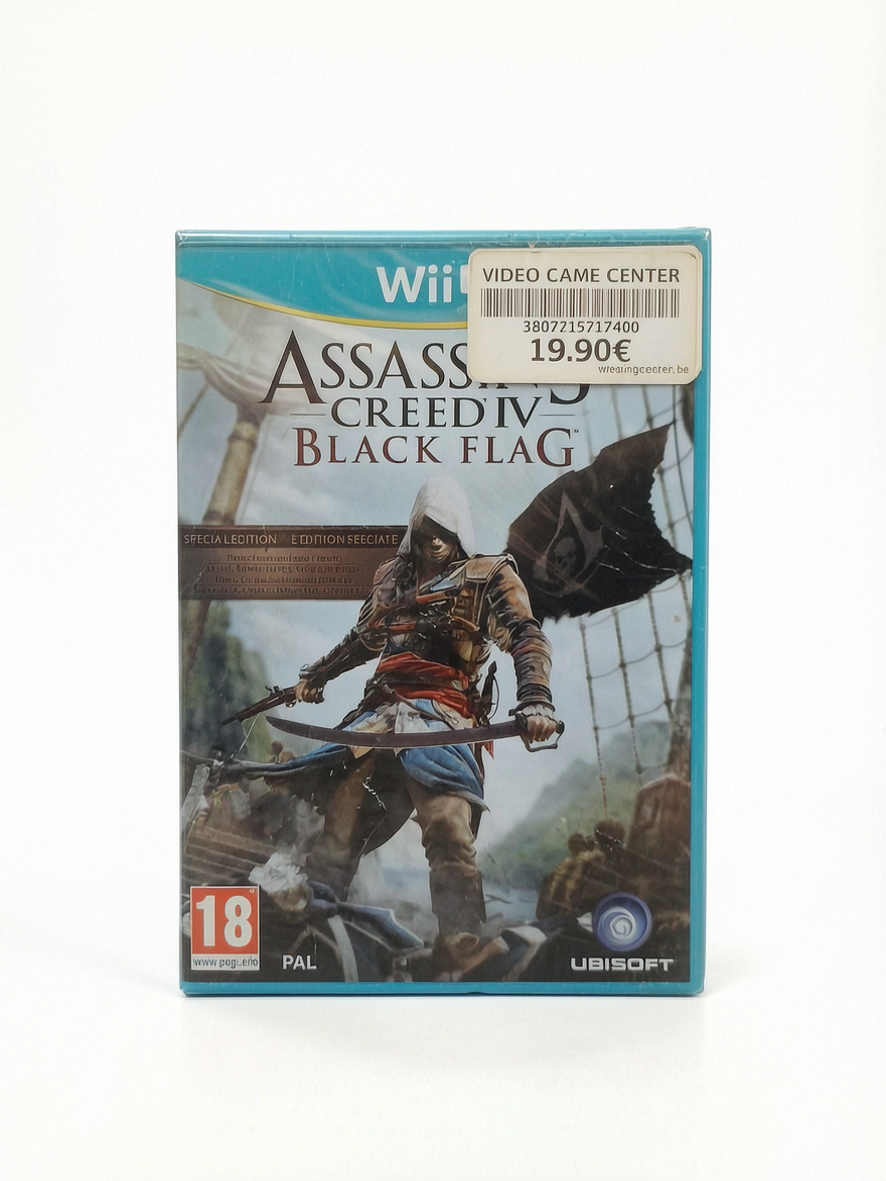 Assassin's Creed IV Black Flag blister Wii U