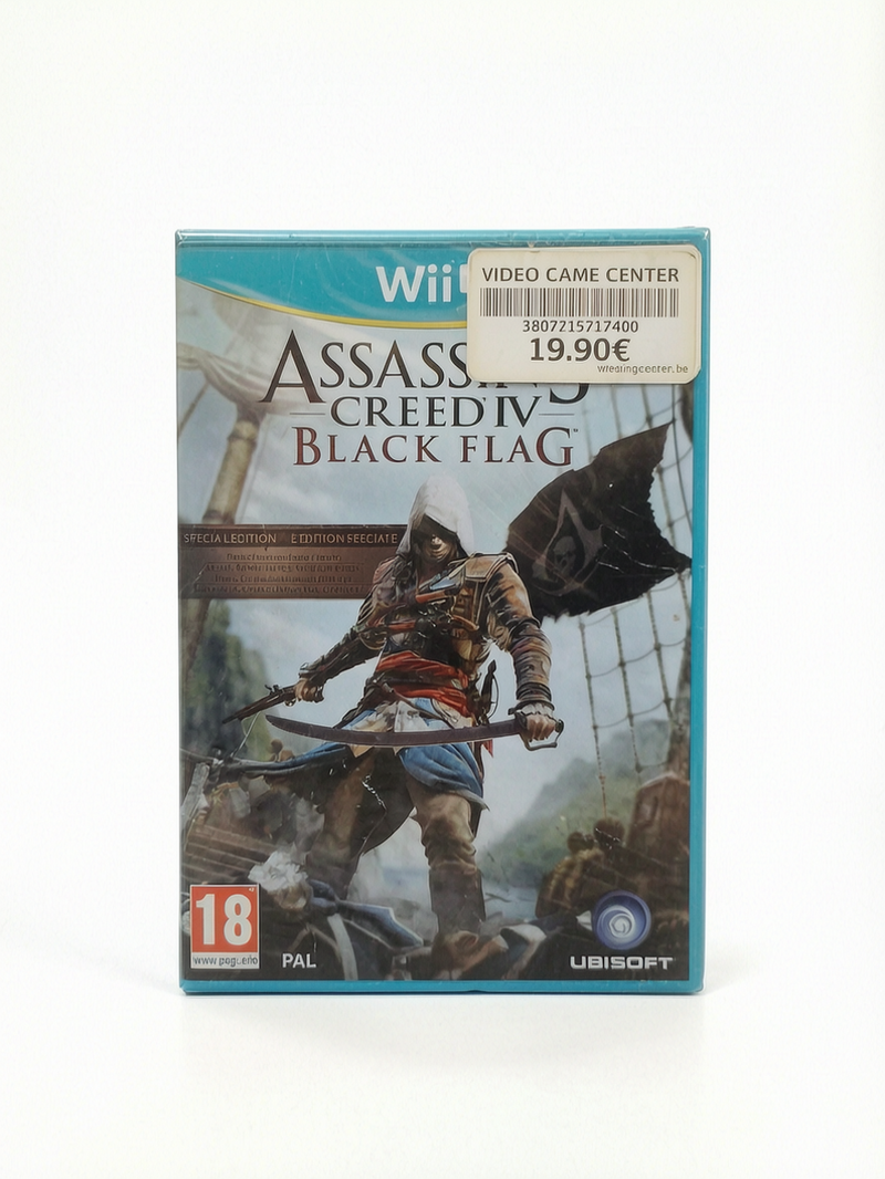 Assassin's Creed IV Black Flag blister Wii U