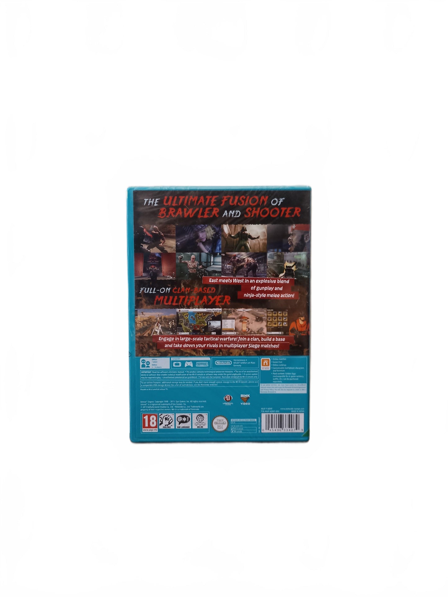 Devil's Third blister Wii U Version UK