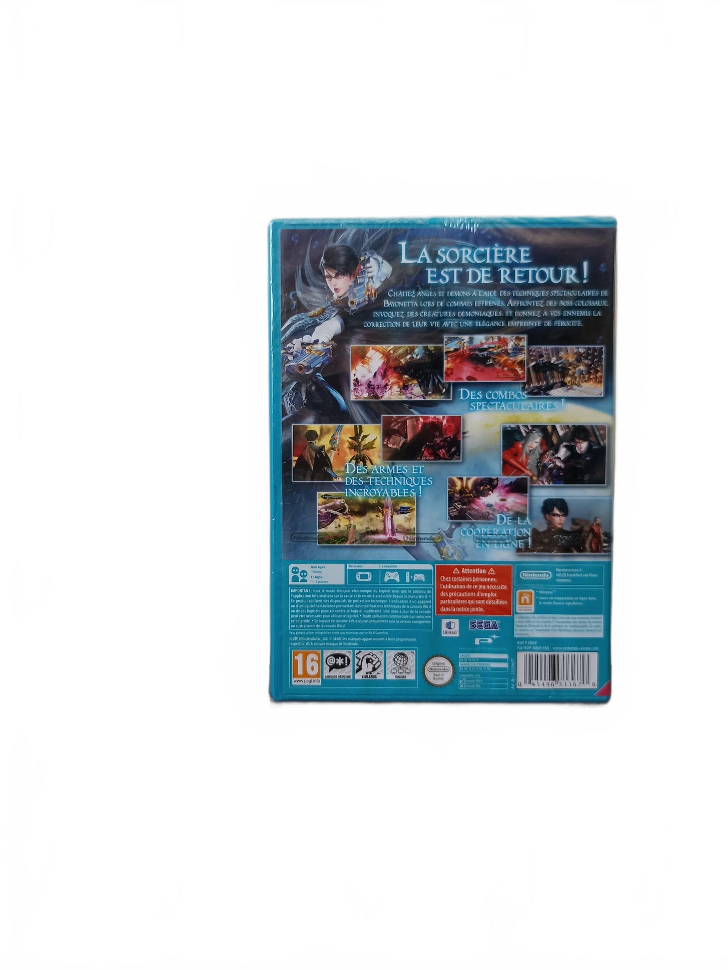 Bayonetta 2 blister Wii U