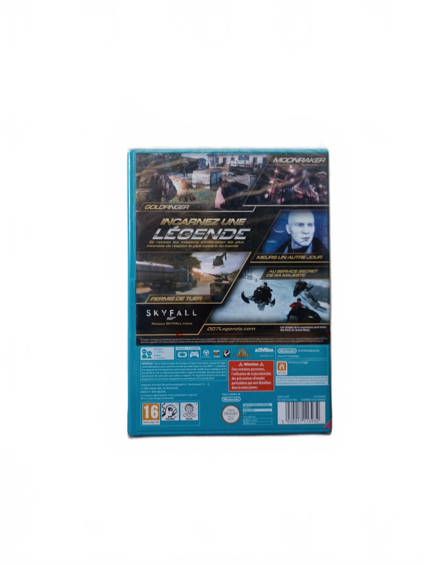007 Legends blister Wii U