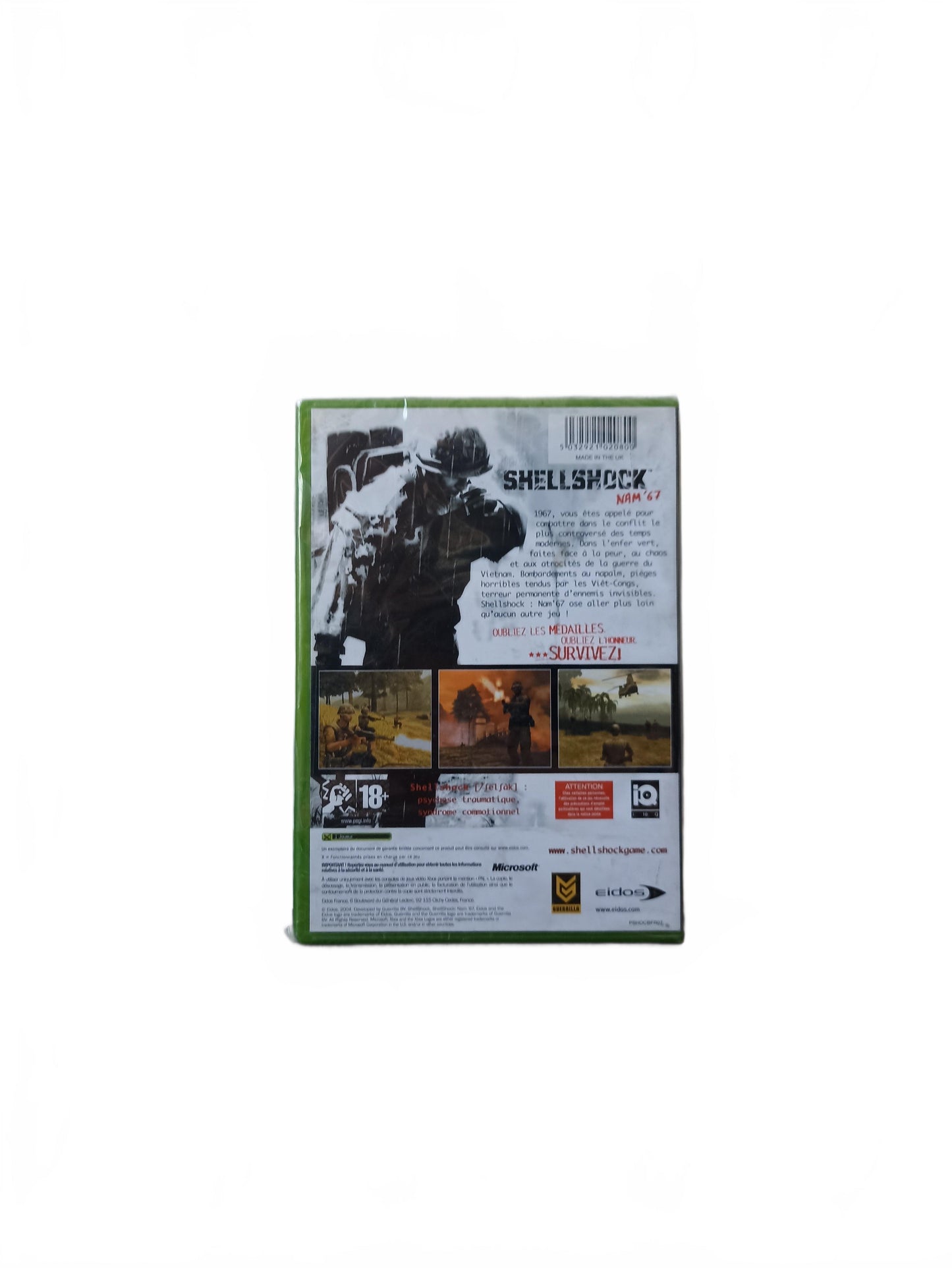 Shellshock Nam '67 blister Xbox