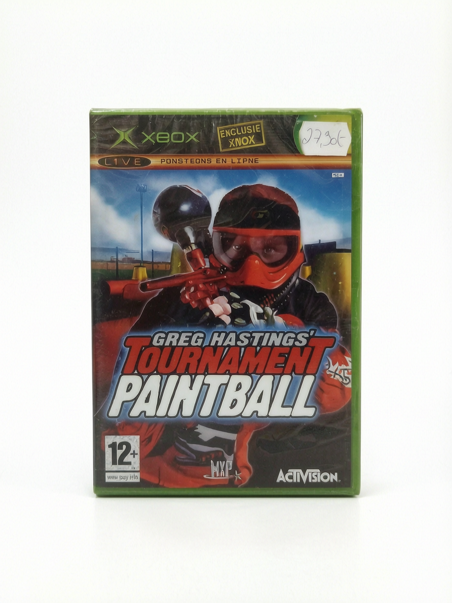Greg Hastings' Tournament Paintball blister Xbox