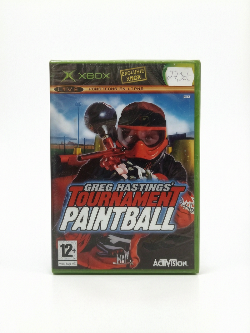 Greg Hastings' Tournament Paintball blister Xbox