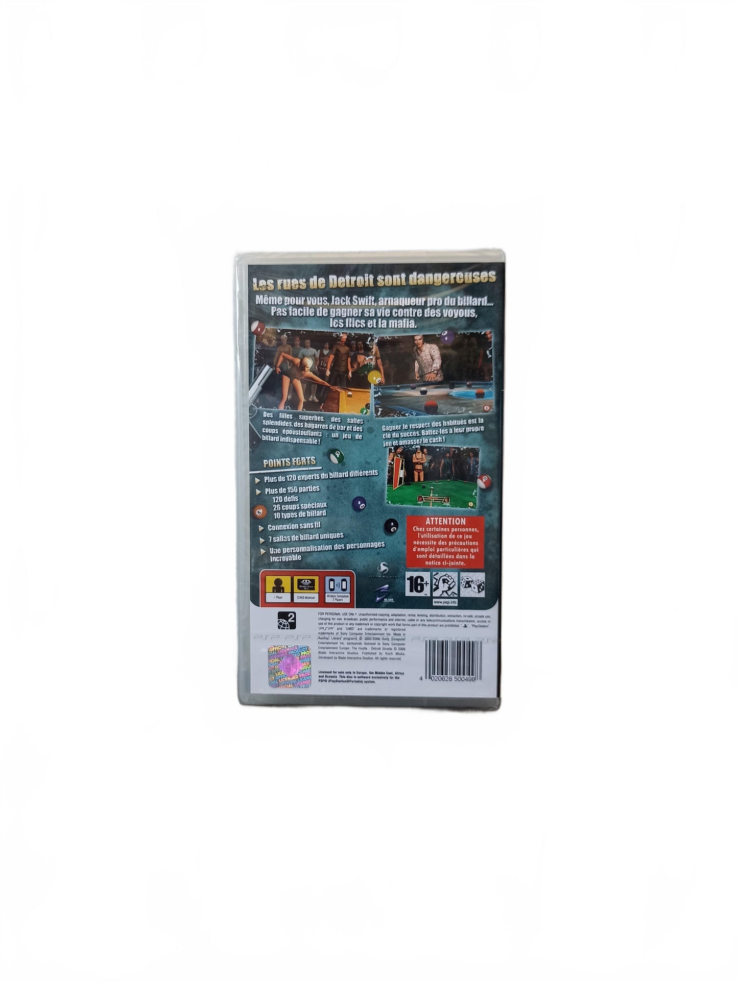 The Hustle: Detroit Streets blister PSP