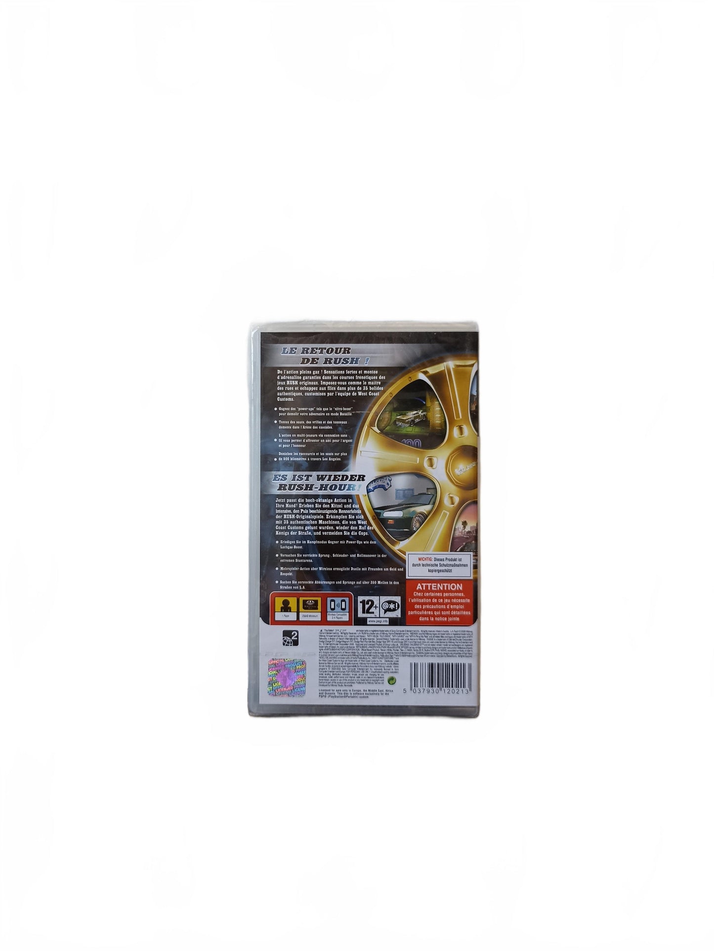 L.A. Rush blister PSP