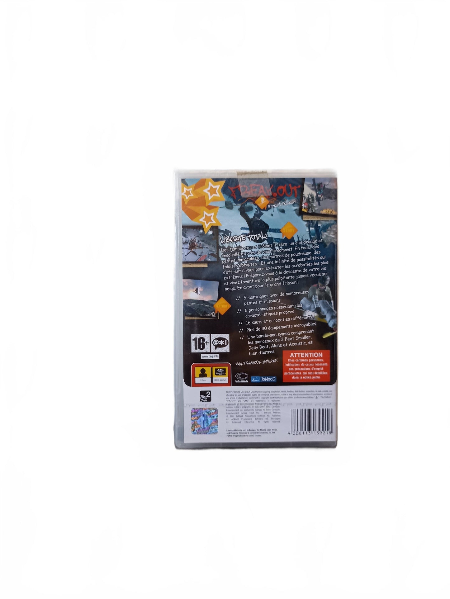Freak Out: Extreme Freeride blister PSP