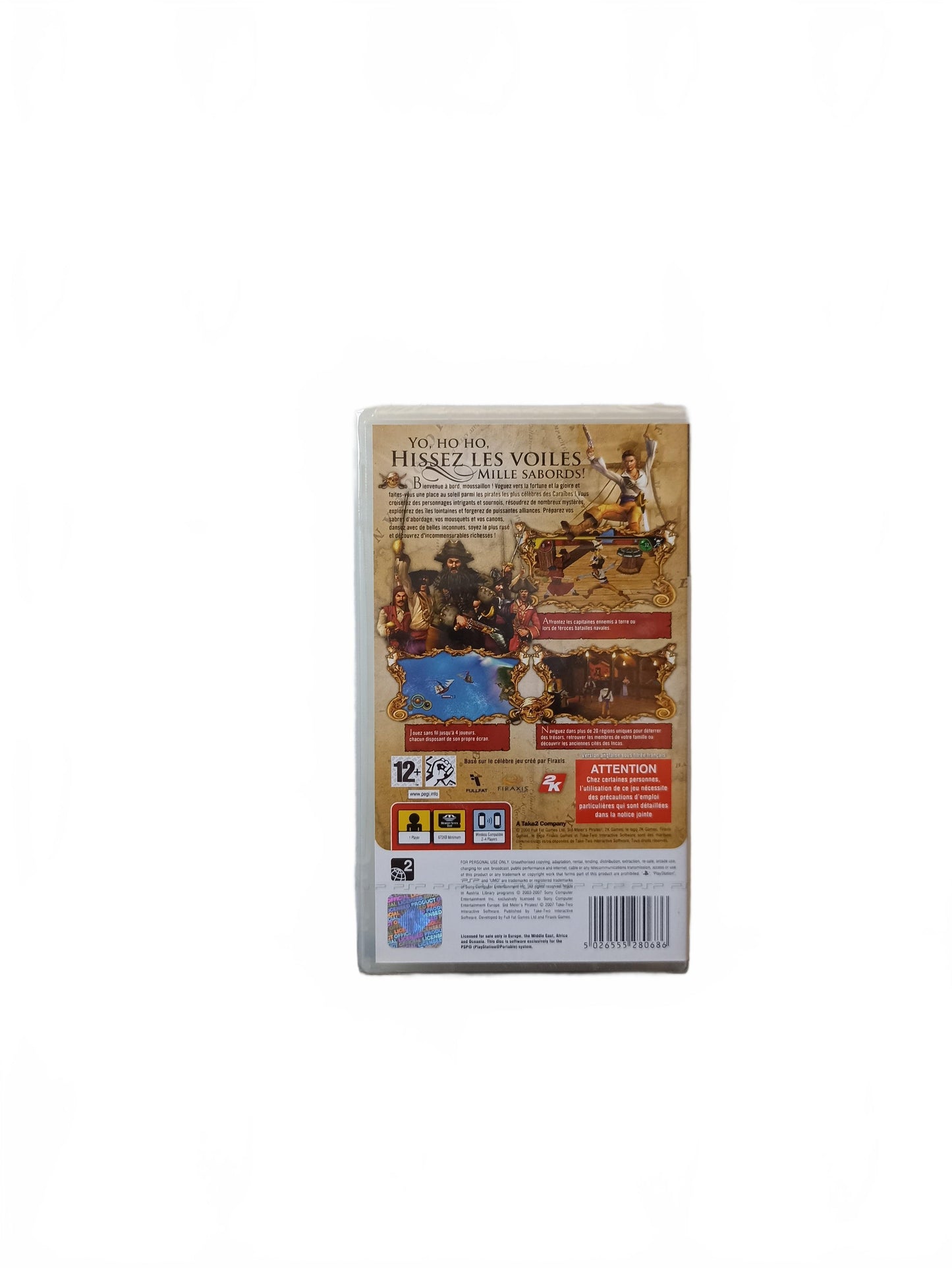 Sid Meier's Pirates! Blister PSP