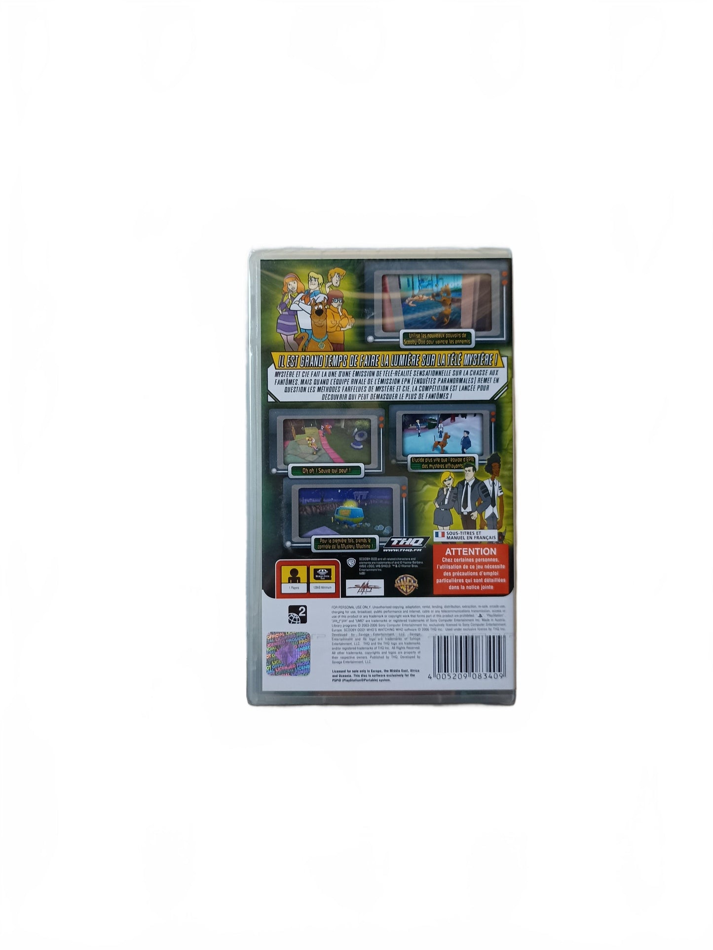 Scooby-Doo! Qui Regarde Qui ? Blister PSP