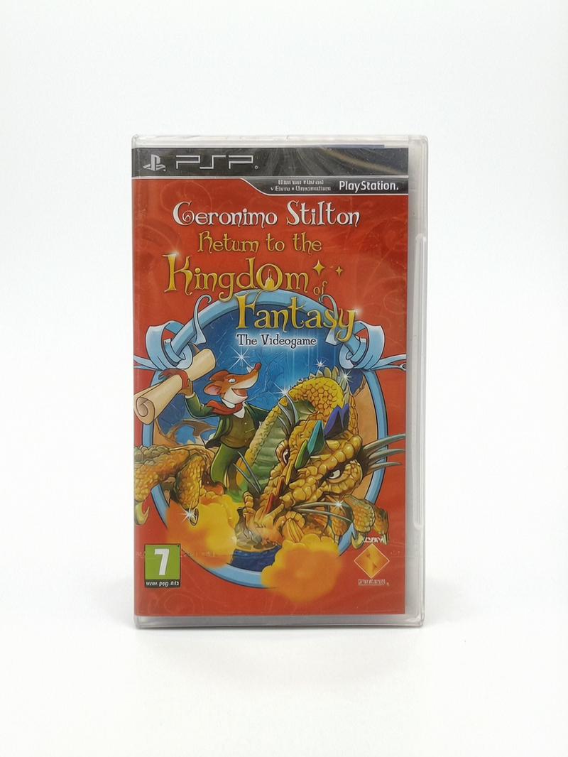 Geronimo Stilton Return to the Kingdom of Fantasy The Videogame Blister PSP