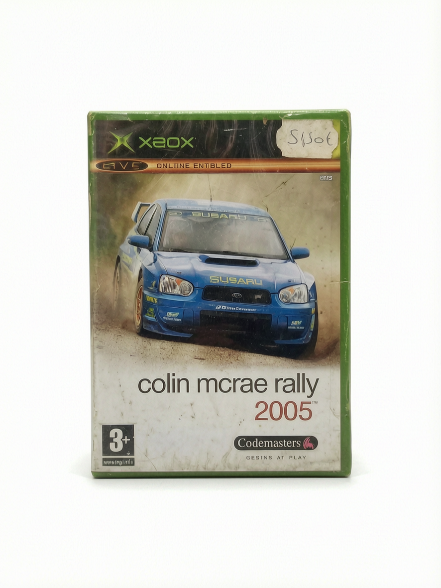 Colin McRae Rally 2005 blister Xbox