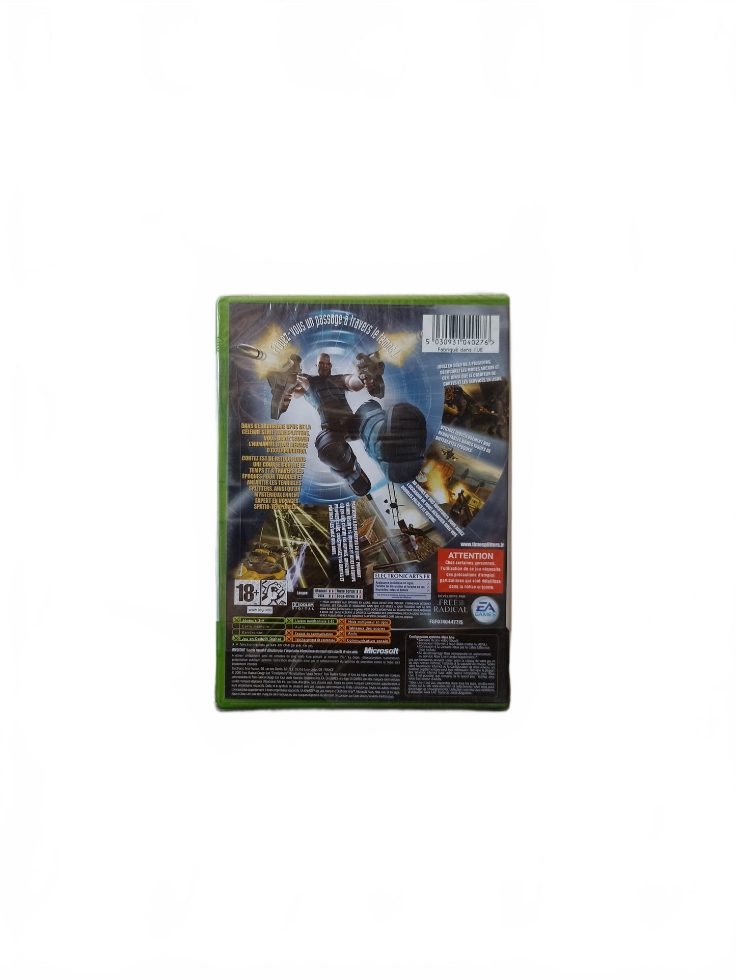 TimeSplitters Future Perfect blister Xbox