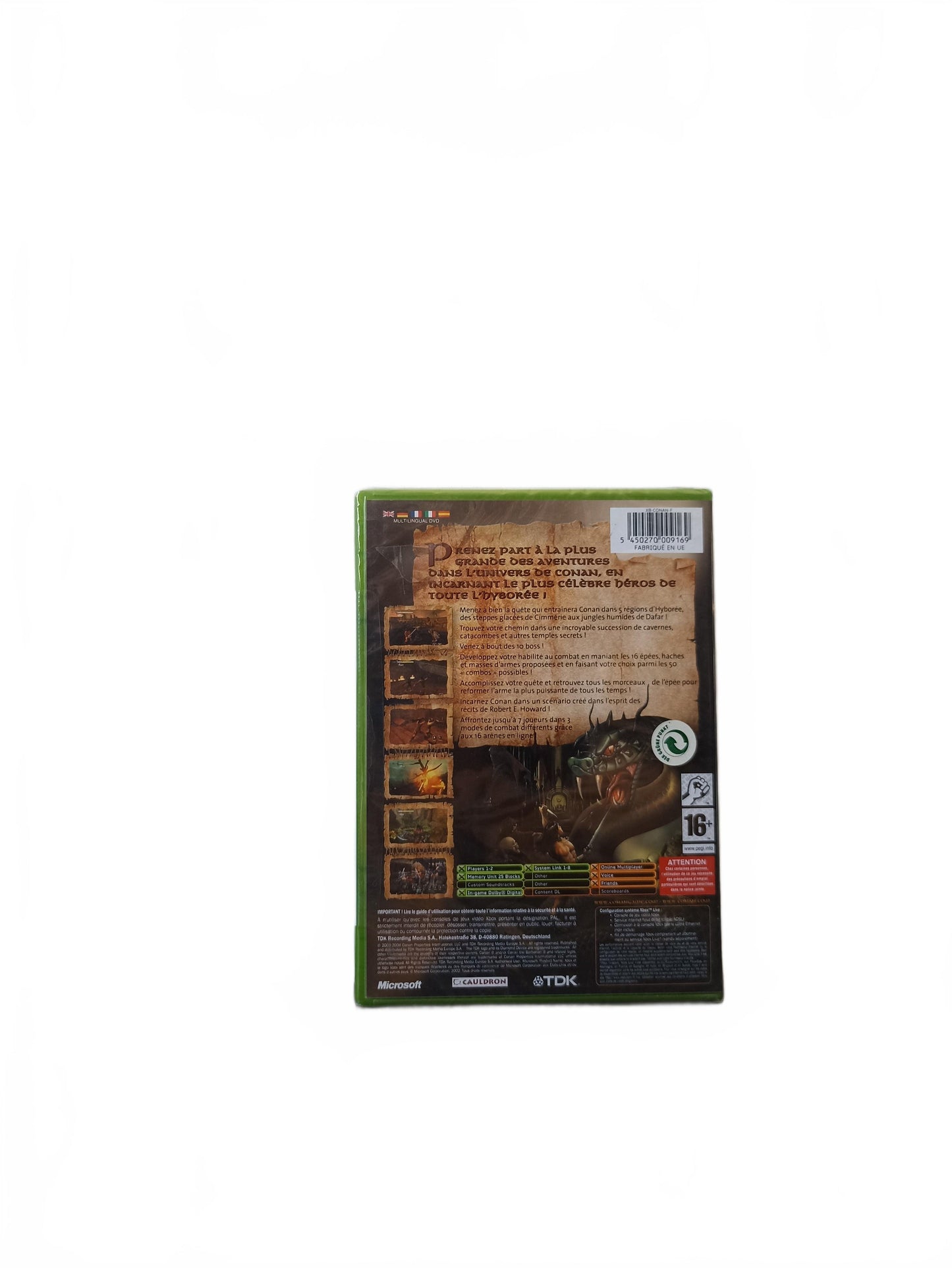 Conan blister Xbox
