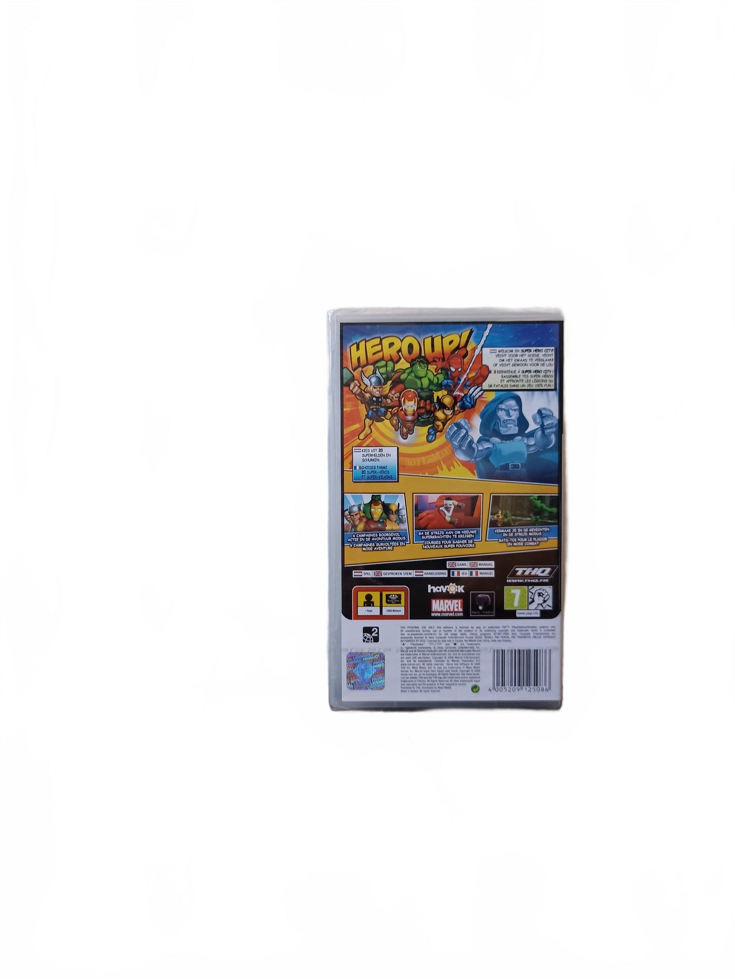 Marvel Super Hero Squad blister PSP