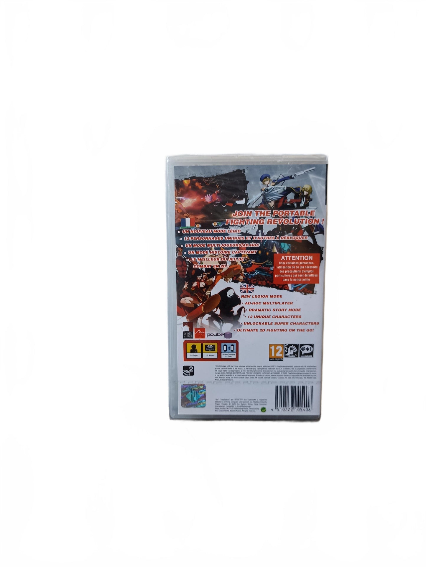 BlazBlue Calamity Trigger blister PSP